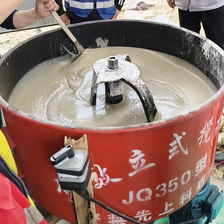 孝昌汽轮机余热压缩机导热油设备底座耐高温环氧树脂灌浆料